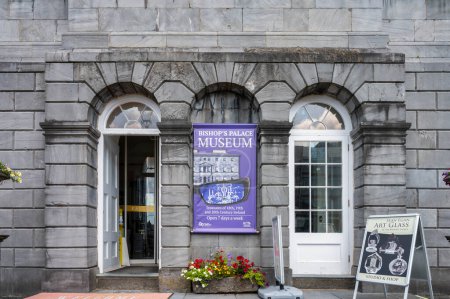 Photo for Waterford, Ireland- July 17, 2023: The front of Bishop's Palace Museum in Waterford Ireland - Royalty Free Image