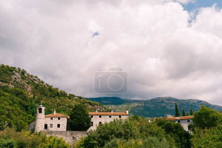 Photo for Ancient stone monastery Podmaine in the mountains. Budva, Montenegro. High quality photo - Royalty Free Image