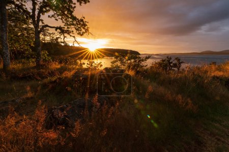 Photo for Sunsetting over Salt Spring Island. - Royalty Free Image