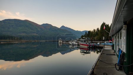 Photo for The westview Marina in Tahsis, British Columbia, Canada. - Royalty Free Image