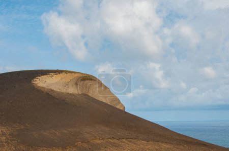 Photo for The Capelinhos volcano was born at sea, in the parish of Capelinhos, in Faial Island, Azores and its activity extended from September 1957 to October 1958 - Royalty Free Image