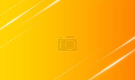 Ilustración de Diseño vectorial de fondo de estilo de punto ráfaga de rayo gradiente naranja - Imagen libre de derechos