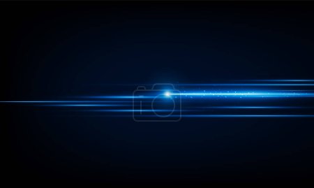 Abstract Light speed out technology Hitech communication concept innovation background,  vector design