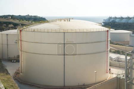 Foto de Malta masaxlokk detalle central de gas - Imagen libre de derechos