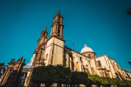 Photo for Exterior details of the Diocesan Cathedral of Zamora Michoacn. - Royalty Free Image