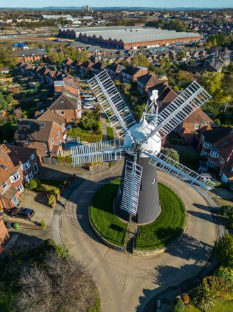 Photo for Holgate Windmill in the city of York in the United Kingdom - Royalty Free Image