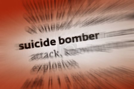 Suicide Bomber - A suicide attack is an attack upon a target, in which an attacker intends to kill others and/or cause great damage, knowing that he or she will either certainly or most likely die in the process.