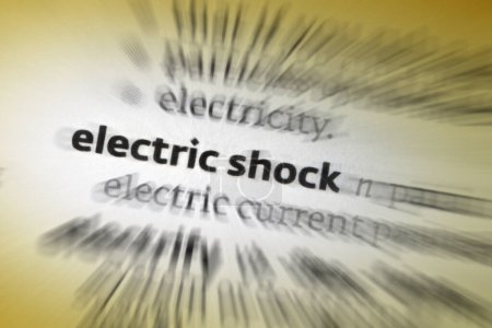 Electric shock occurs upon contact with any source of electricity that causes a sufficient current through the skin, muscles, or hair. Typically, the expression is used to describe an injurious exposure to electricity. Larger current passing through 