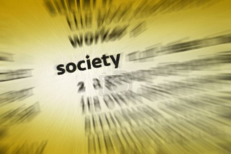 Society - the community of people living in a particular country or region and having shared customs, laws, and organizations.  