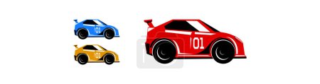 Illustration for Sport car icon, vector illustration - Royalty Free Image