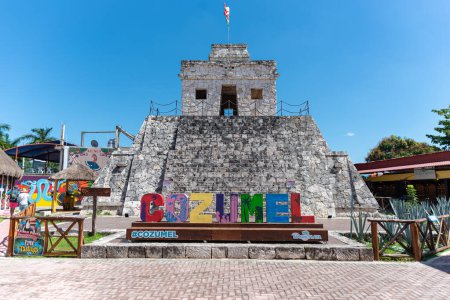 Foto de Cozumel - Quintana Roo México 27 de febrero - 2023 - Cozumel sign - Imagen libre de derechos