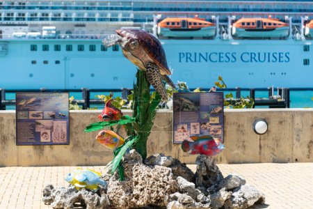 Foto de Princess Cruises - Sky Princess - Amber Cove - Provincia de Puerto Plata - República Dominicana - Imagen libre de derechos