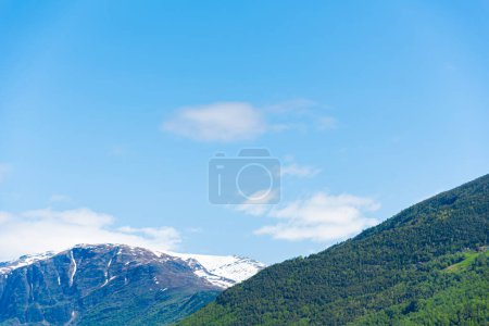 Flam - Norwegen - Juni 06 - 2023 - Gebirge