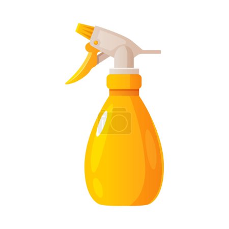 Illustration for Plastic water spray bottle for gardening. - Royalty Free Image