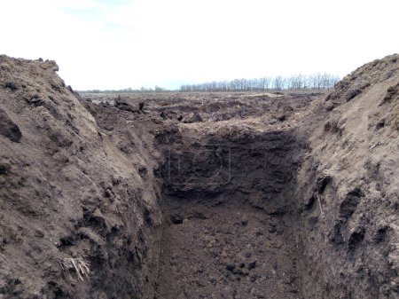 Soil. Disturbed ground. Soil texture. Excavated earth.