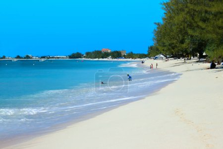 Téléchargez les photos : Seven Mile Beach à Grand Cayman - en image libre de droit