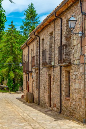 Photo for Medieval street in the old town Of Medinaceli, Spain. - Royalty Free Image