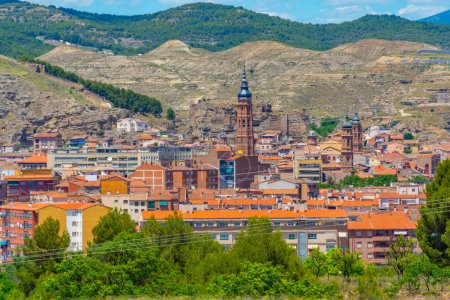 Photo for Panorama view of Spanish town Calatayud. - Royalty Free Image