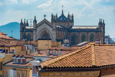 Téléchargez les photos : Cathédrale Maria Inmaculada de Vitoria Gasteiz en Espagne. - en image libre de droit