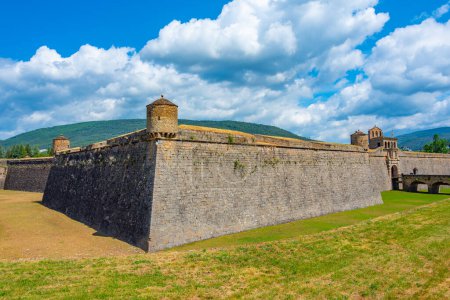 Photo for Ciudadela fortress in Spanish town Jaca. - Royalty Free Image