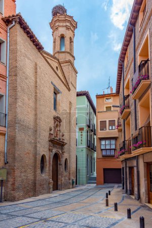 Téléchargez les photos : Rue médiévale dans la ville espagnole Tarazona. - en image libre de droit