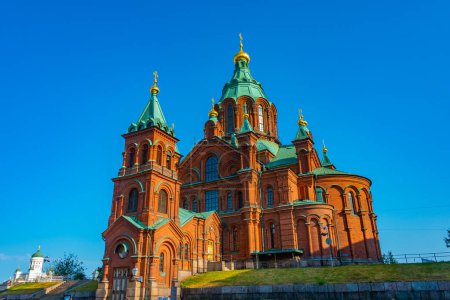 Téléchargez les photos : Cathédrale d'Uspenski à Helsinki, Finlande . - en image libre de droit