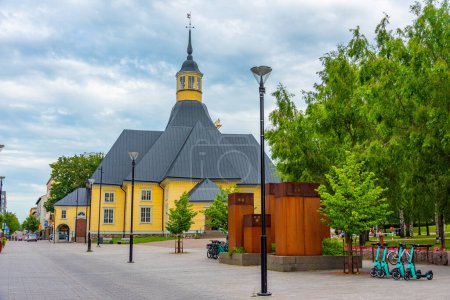 Photo for St. Mary's Church of Lappee in Lappeenranta, Finland. - Royalty Free Image