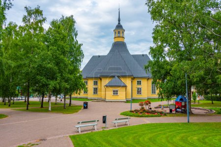 Photo for St. Mary's Church of Lappee in Lappeenranta, Finland. - Royalty Free Image