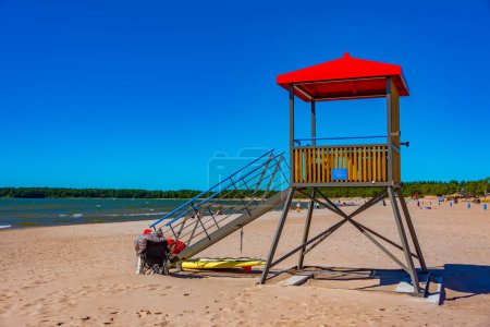 Photo for Summer day on Yyteri beach in Finland. - Royalty Free Image