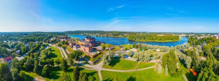 Téléchargez les photos : Vue du château de Hame dans la ville finlandaise Hameenlinna.. - en image libre de droit