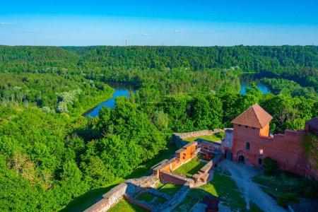 Foto de Paisaje del Parque Nacional de Gauja en Letonia. - Imagen libre de derechos