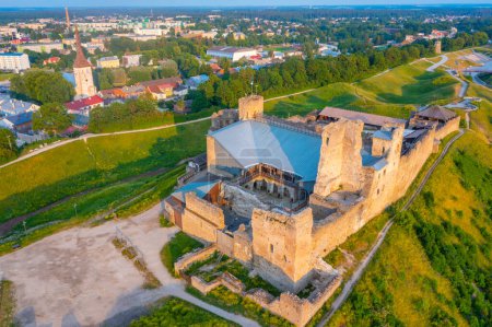 Foto de Castillo de Rakvere Linnus en Estonia. - Imagen libre de derechos