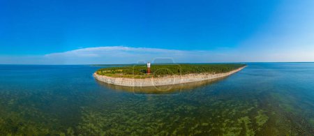 Foto de Acantilados de Panga en la isla de Saaremaa en Estonia. - Imagen libre de derechos