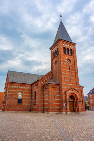 Photo for Church of Our Saviour in Esbjerg, Denmark. - Royalty Free Image