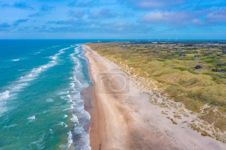Photo for View of Tornby beach in Denmark. - Royalty Free Image