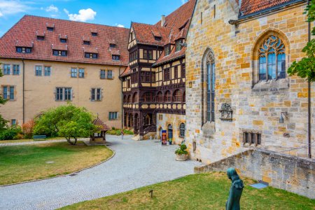Téléchargez les photos : Cour du château de Veste Coburg en Allemagne. - en image libre de droit