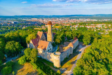 Téléchargez les photos : Château d'Altenburg dans la ville allemande Bamberg. - en image libre de droit