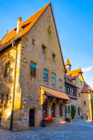 Téléchargez les photos : Château d'Altenburg dans la ville allemande Bamberg. - en image libre de droit