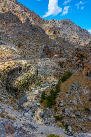 Photo for Kourtaliotiko Gorge at Greek island Crete. - Royalty Free Image