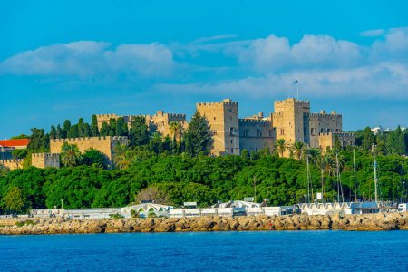 Palace of the Grand Master of the Knights of Rhodes, Greece.