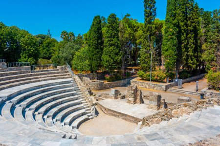 Roman Odeon of Kos in Greece.
