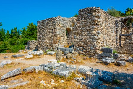 Photo for Asklepieion ancient ruins in Greek island Kos. - Royalty Free Image