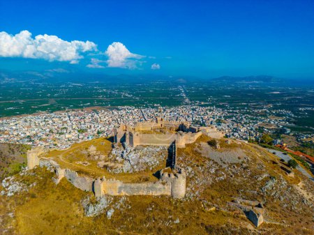 Photo for Panorama view of Larissa castle near Greek town Argos. - Royalty Free Image