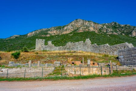 Photo for Arcadian Gate near Mavromati town in Greece. - Royalty Free Image
