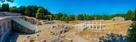 Téléchargez les photos : Asklepieion ruines antiques en Grèce île de Kos. - en image libre de droit