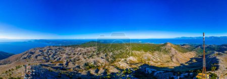 Photo for Landscape of Mount Pantokrator at Corfu, Greece. - Royalty Free Image