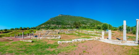 Téléchargez les photos : Asklepieion du site archéologique de Messini antique en Grèce. - en image libre de droit