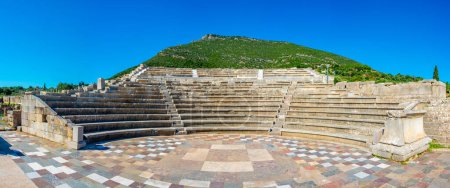Photo for Asklepieion of Archaeological Site of Ancient Messini in Greece. - Royalty Free Image