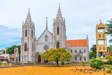 Téléchargez les photos : Vue de l'église Saint Sébastien de Negombo, Sri Lanka. - en image libre de droit