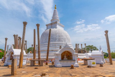 Photo for Lankarama Stupa in Anuradhapura, Sri Lanka. - Royalty Free Image